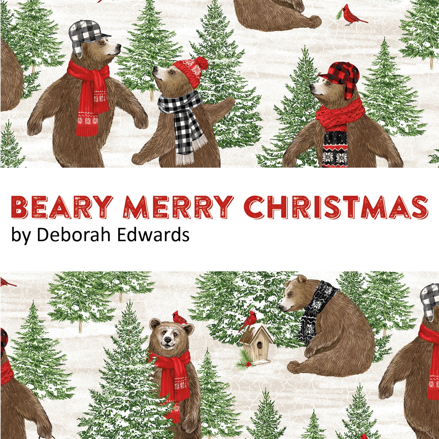 A store Beary Merry Christmas Panel