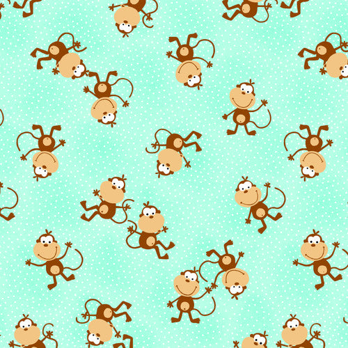 Comfy Prints Flannel 0991 60 Monkeys