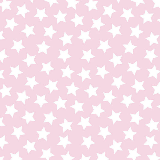 Stars Flannel Light Pink 21547BWM 03