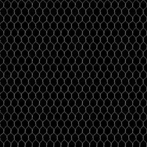 Proud Rooster: Chicken Wire black