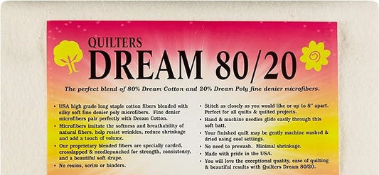 Quilters Dream 80/20 Batting