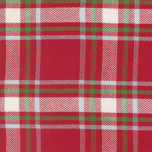 Toweling 5920-310 red plaid