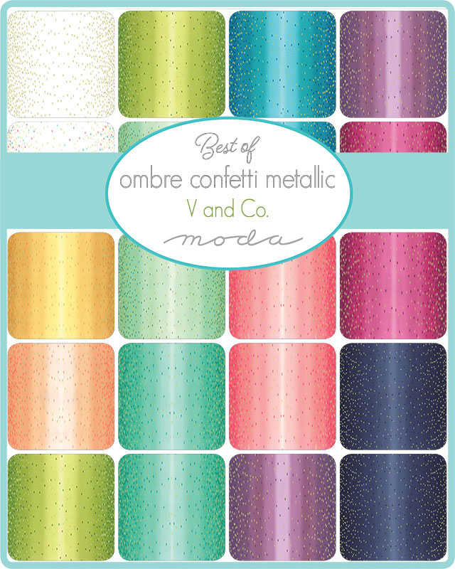 Best of Ombre Confetti Metallic Jelly Roll JR108047MB – Mama Bears ...