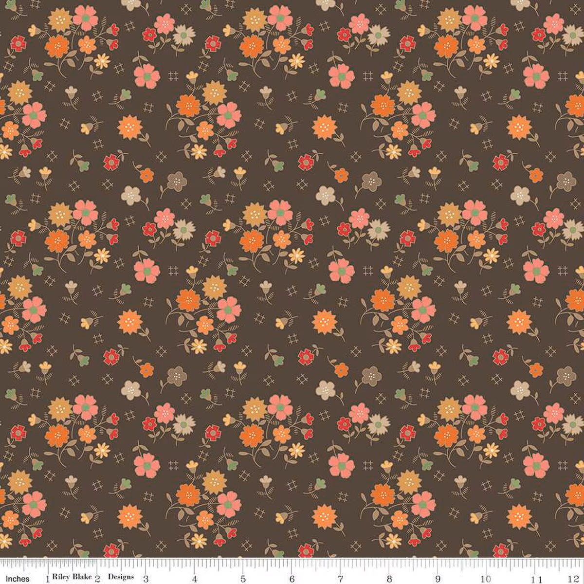 Autumn Floral C14650 Raisin