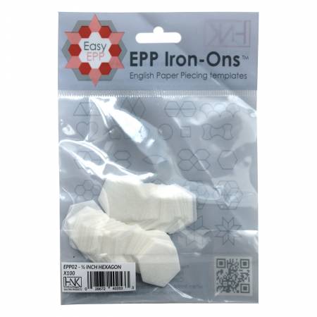 EPP Iron-On 1/2" Hexagon (100)