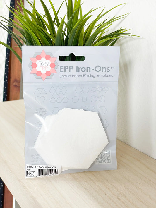 Easy EPP Iron-Ons 1 1/2" Hexagon