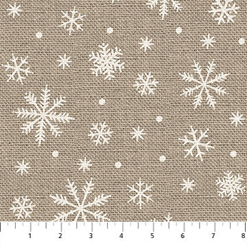 BOLT END 33.5" Warm and Cozy F24682-12 Taupe Flannel