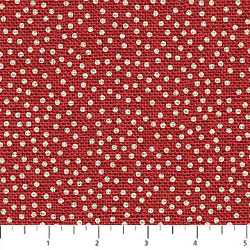 1 Meter Cut Warm and Cozy Flannel F24686-24 Light Red