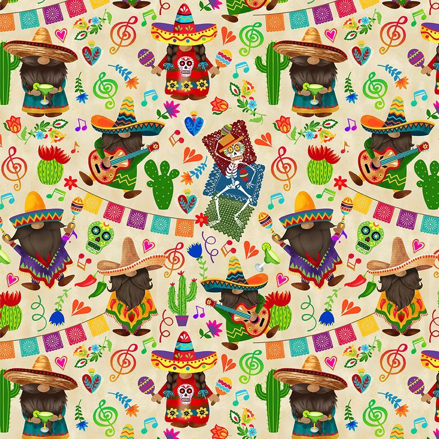 Cinco De Mayo Gnomes Fun-CD3022