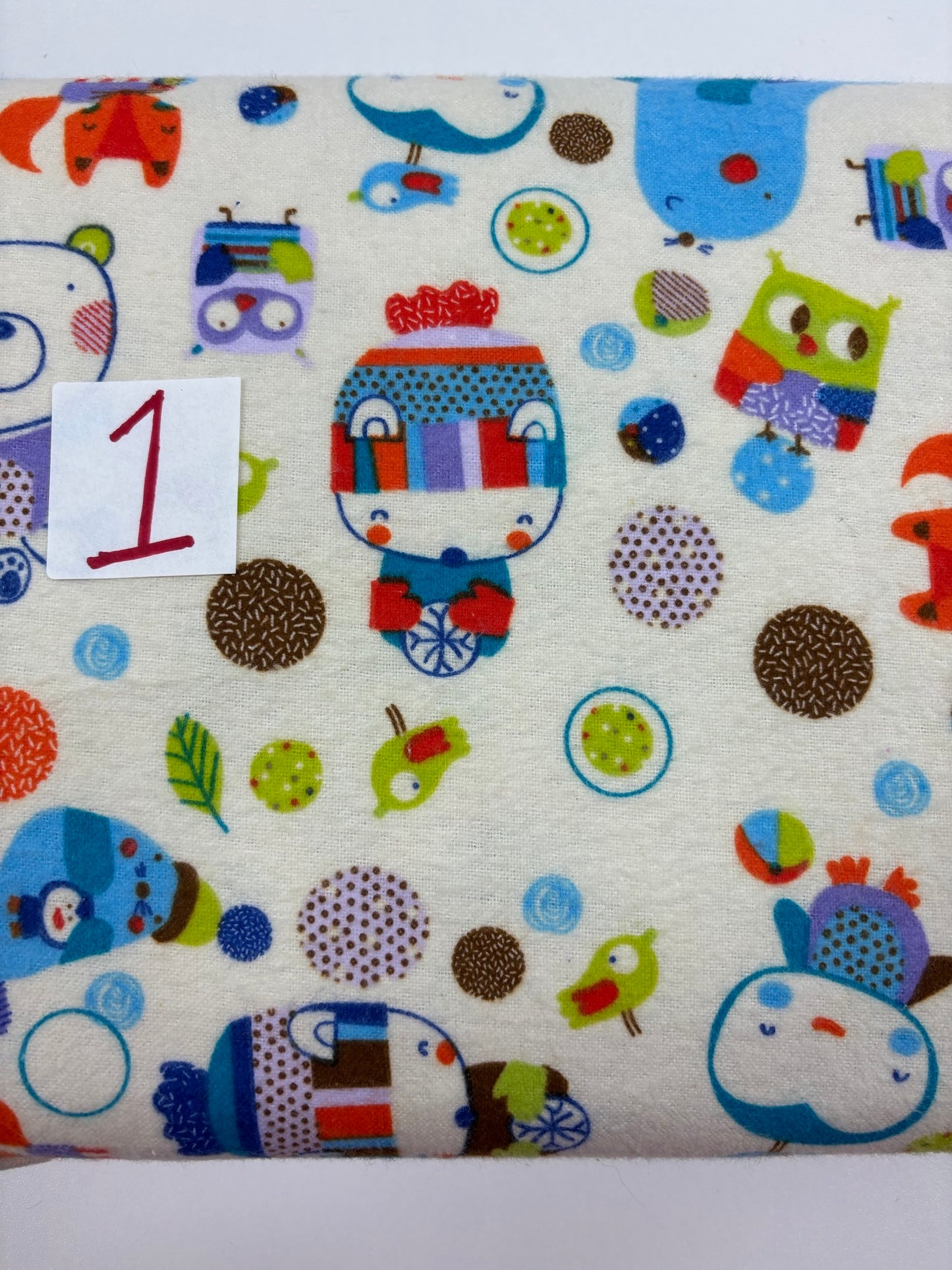 Winter Friends Flannel 44 3221