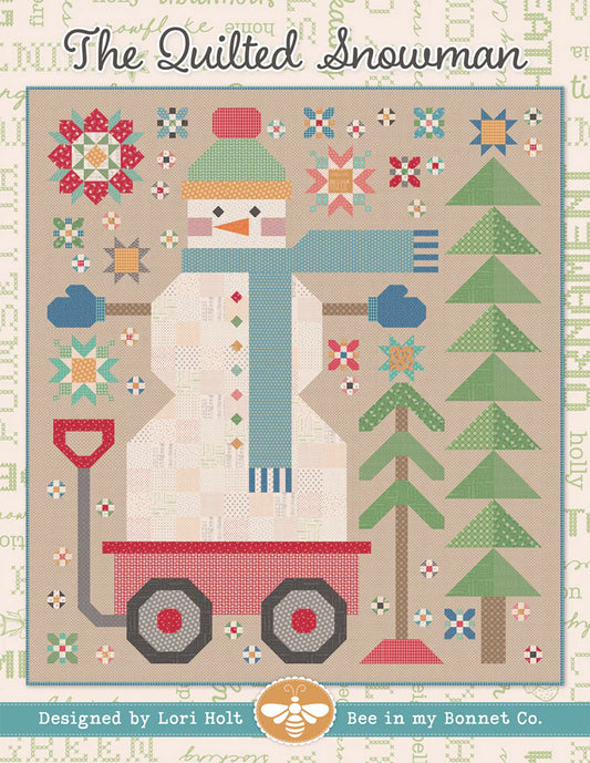 The Quilted Snowman Quilt Pattern