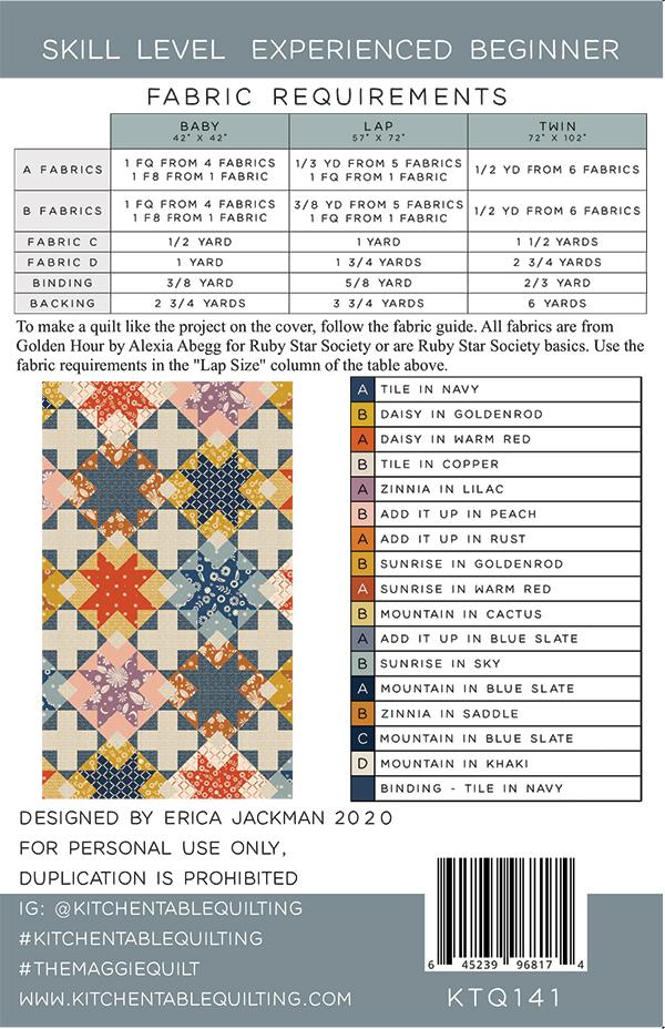 The Maggie Quilt PATTERN