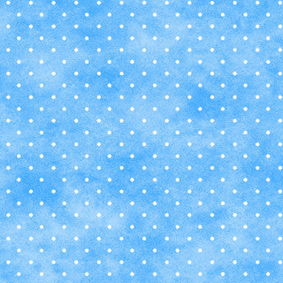 Playtime Flannel Tiny Dot Blue