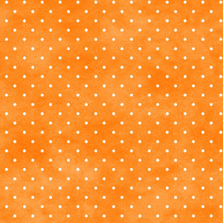 Playtime Flannel Tiny Dot Orange