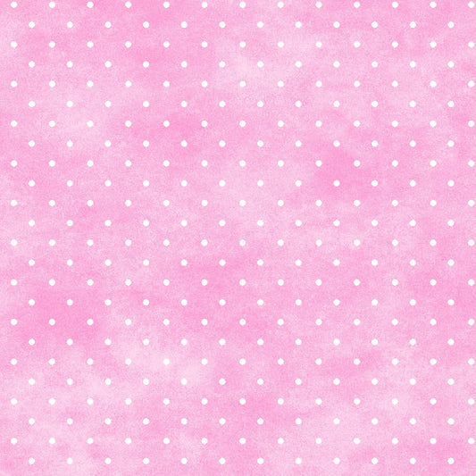 Playtime Flannel Tiny Dot Pink