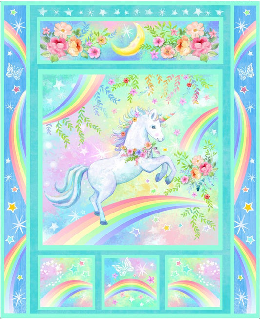 Wee Ones Unicorn Panel