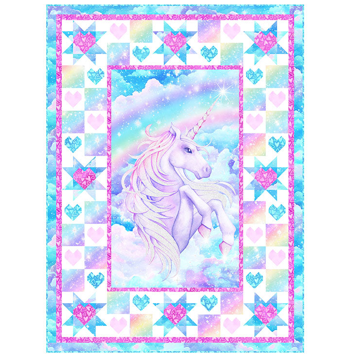 Sparkling Hearts Quilt Pattern