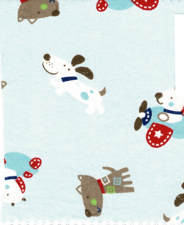 Dogs and Planes Koala Printed Flannel QCK1 22