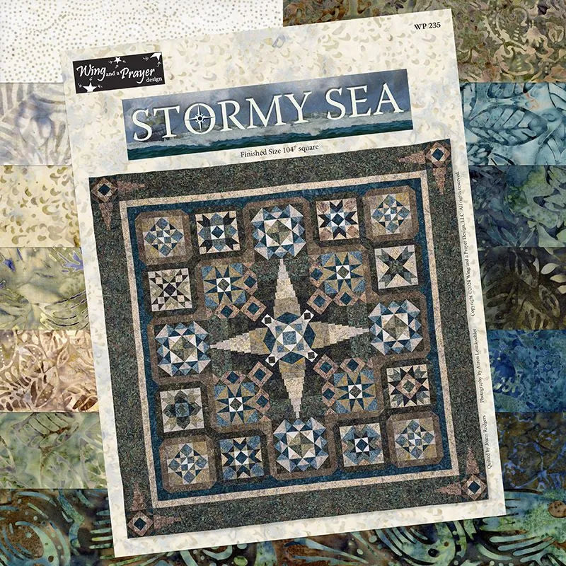 Stormy Sea Quilt Kit