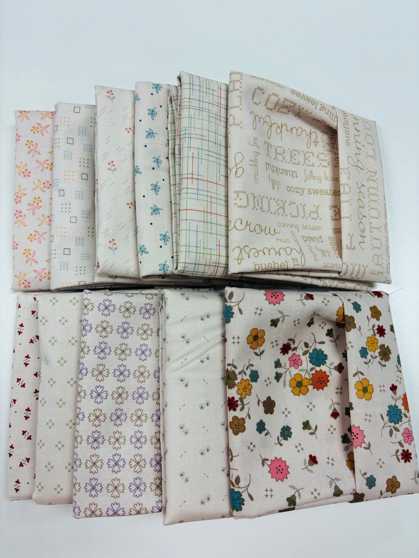 Autumn Cream Fat Quarter Bundle