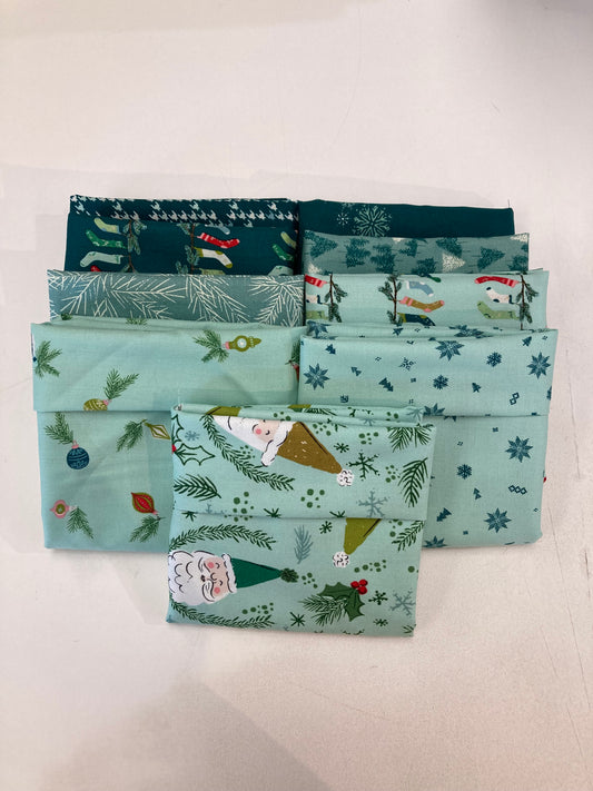 Cozy Wonderland Fat Quarter Bundle Teal