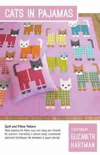 Cat In Pajamas Quilt Pattern