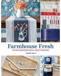 Farmhouse Fresh 16" Wide Toweling Patterns