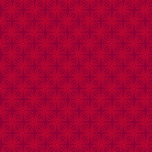 Color Theory 19806-10 Geo Bloom Crimson