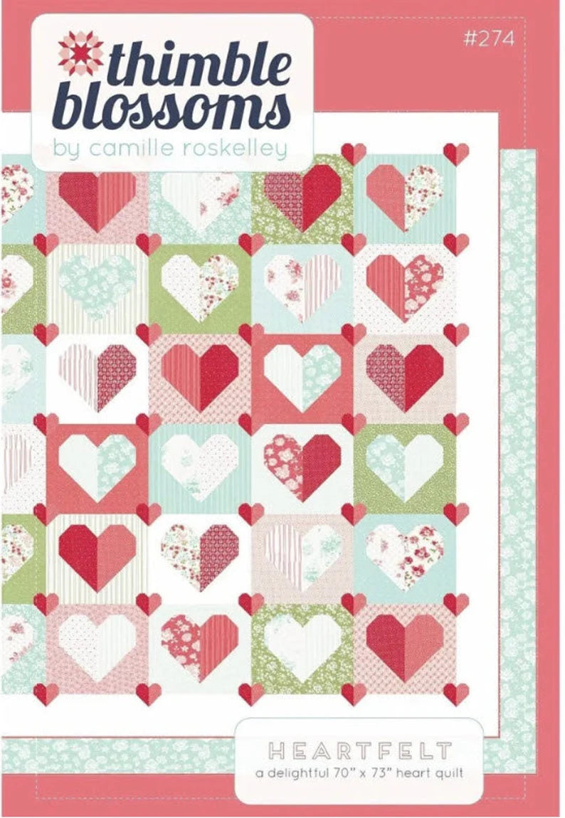 Heartfelt, Thimble Blossoms Quilt Patterns