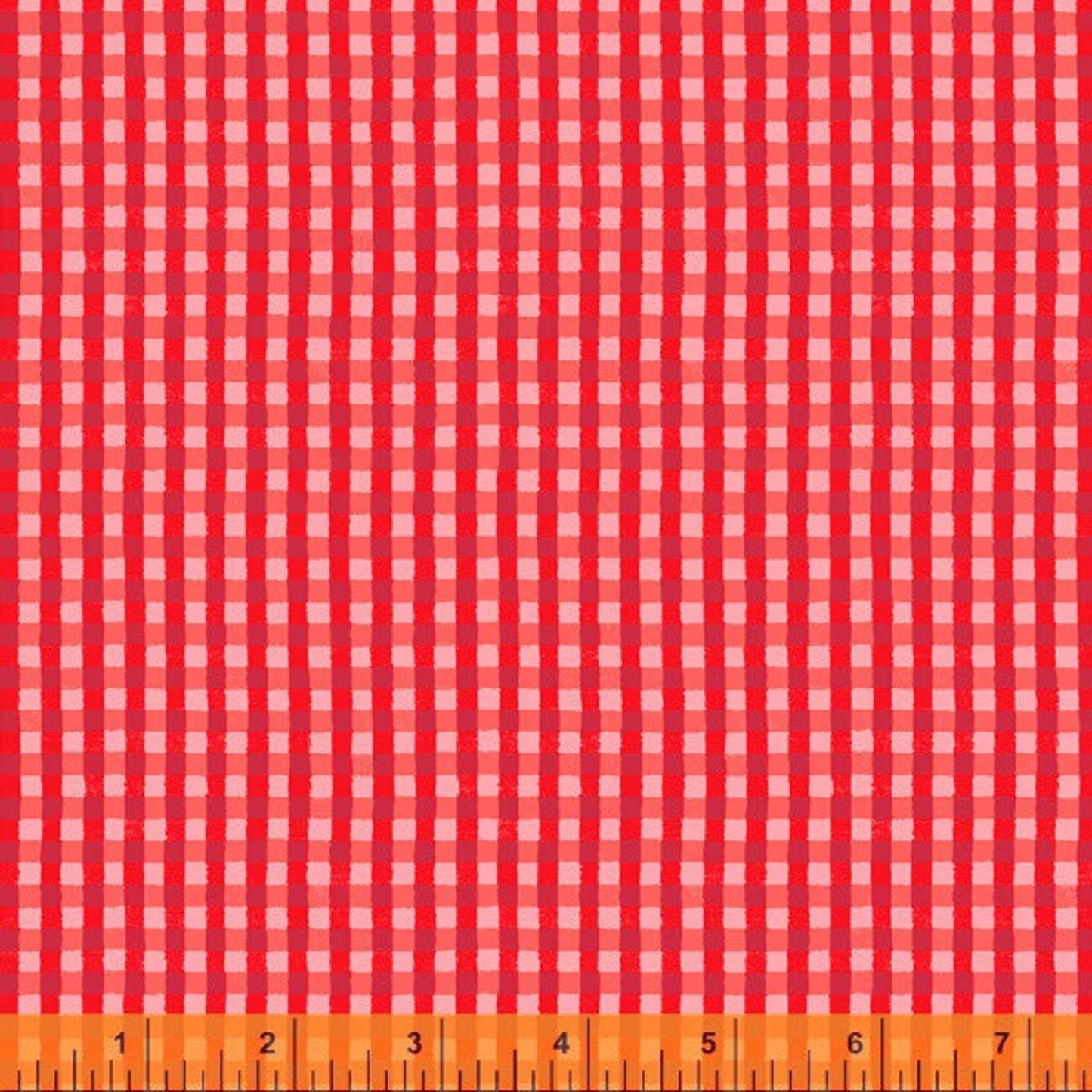 Farm Friends 52444-4 Red Gingham