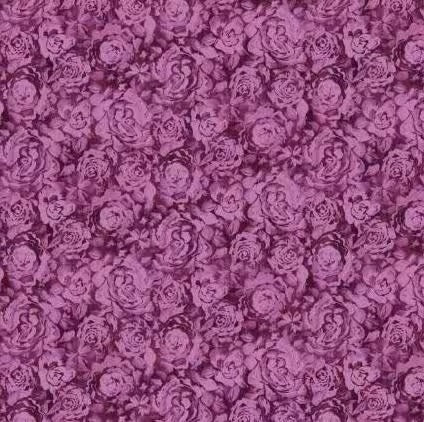 Textured Roses 21231303-02 Purple