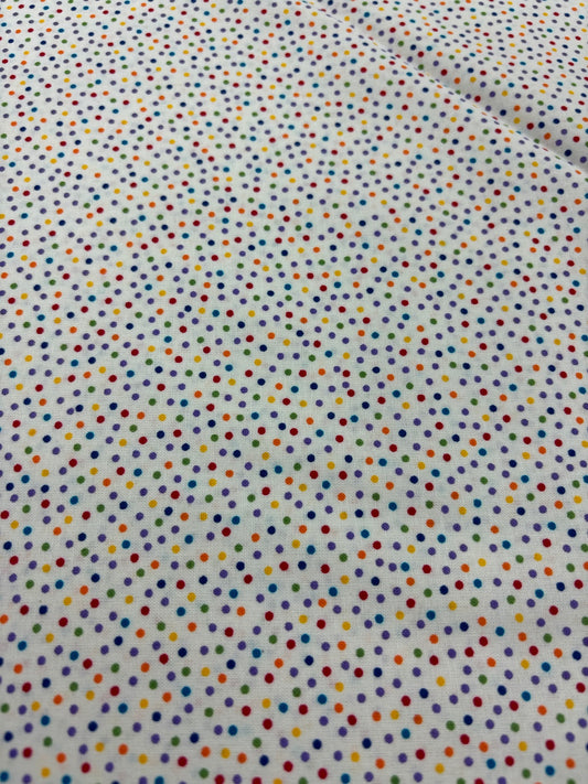 Confetti Dots 30 (White/Multi)