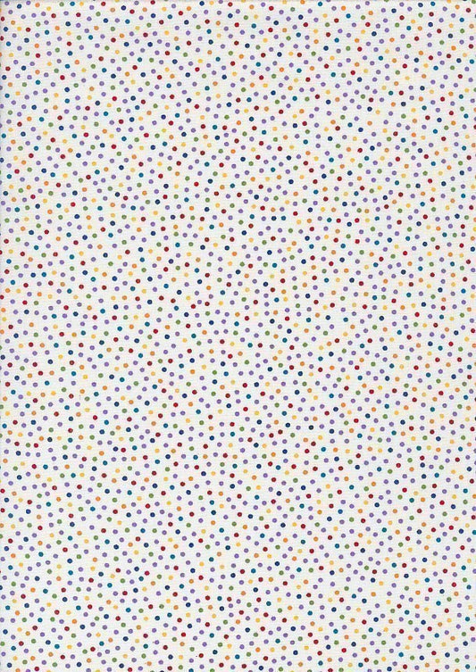 Confetti Dots 30 White/Multi