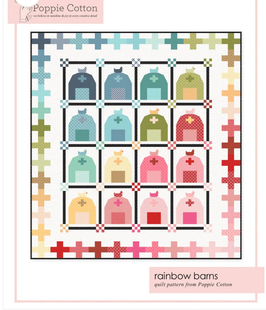 Rainbow Barns Pattern