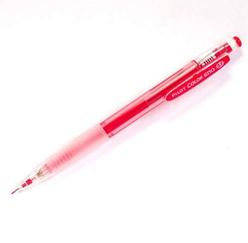 Pilot Color Eno Erasable Mechanical Pencil - 0.7 mm, Red