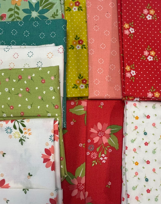 Strawberry Pickin Fat Quarter Bundle