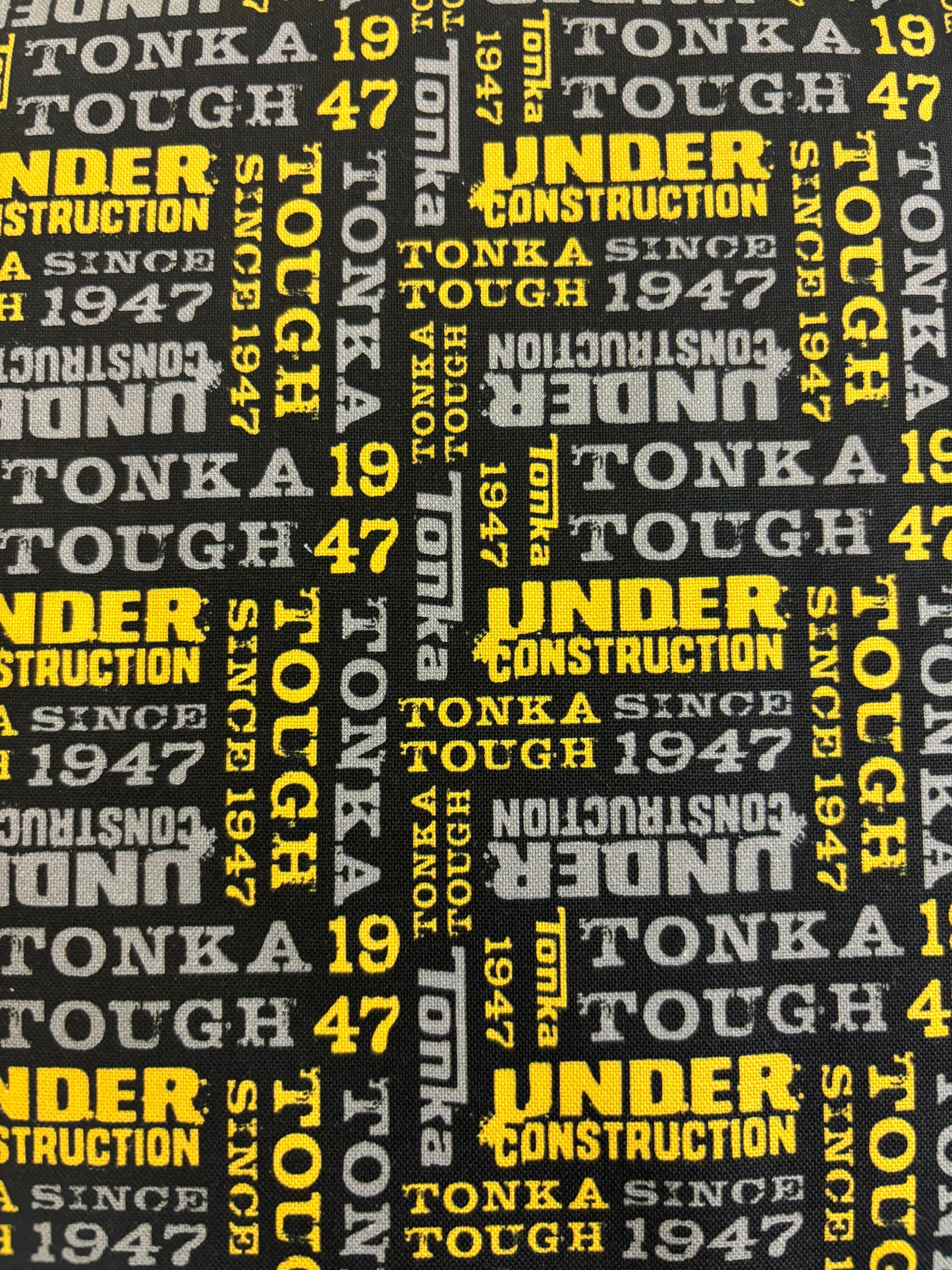 Tonka Construction Trucks Words