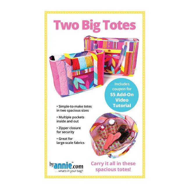 Two Big Totes Pattern